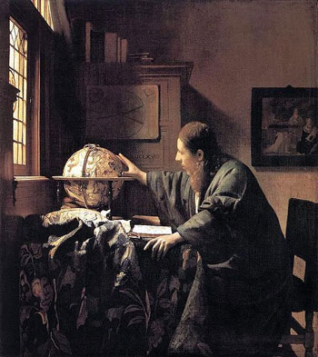 The Astronomer painting